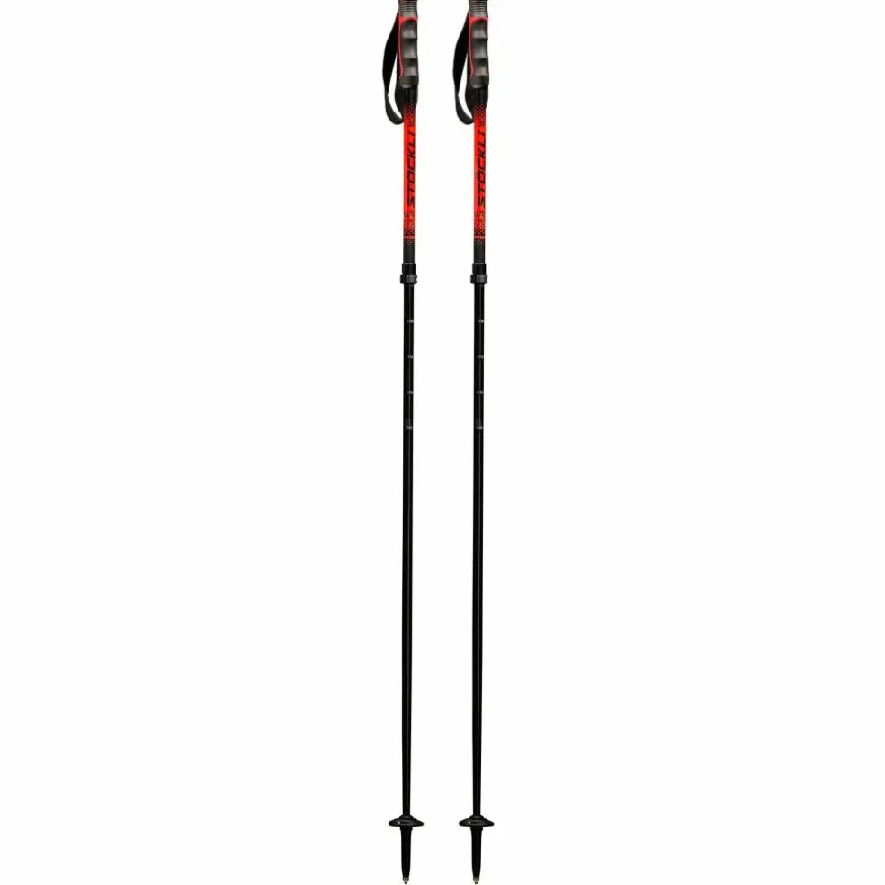 Stöckli Carbon Race WRT Vario skistokken black red - 110 - 135 cm