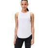 Stronger Airy Racerback tanktop dames white - M