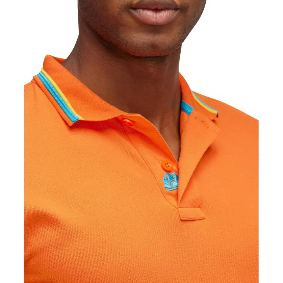 Sundek Brice polo heren sun orange