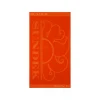 Sundek Jaqcuard strandlaken 180 x 100 cm fluo orange