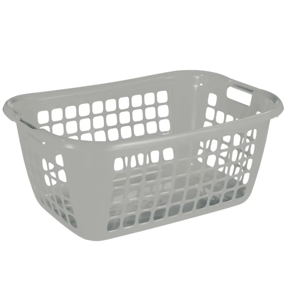 Sunware Basic wasmand 65 cm zilvergrijs