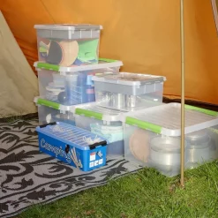 Sunware Q-Line Camping opbergbox 9,5 liter blauw