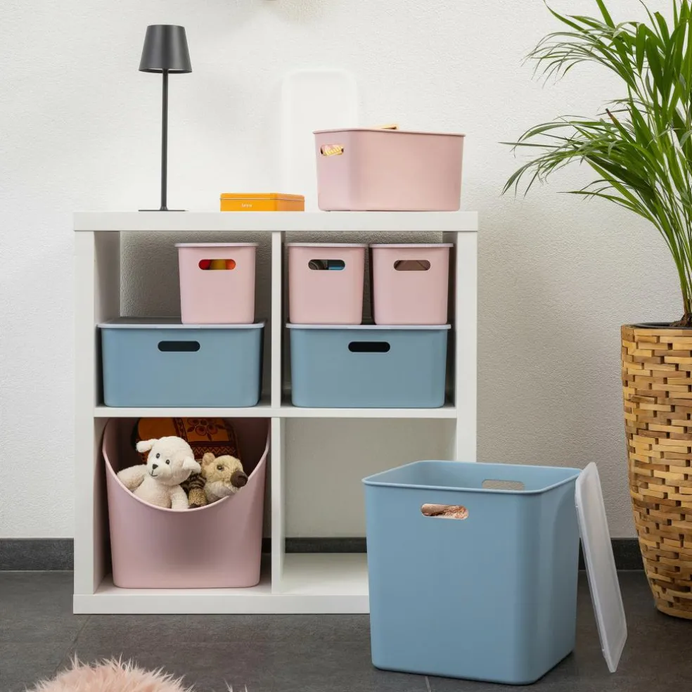 Sunware Sigma Home opbergmand 27 liter roze