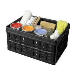 Sunware Square vouwkrat 46 liter zwart