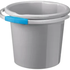 Sunware Water-line emmer + afwasteil 5 + 12 liter zilver