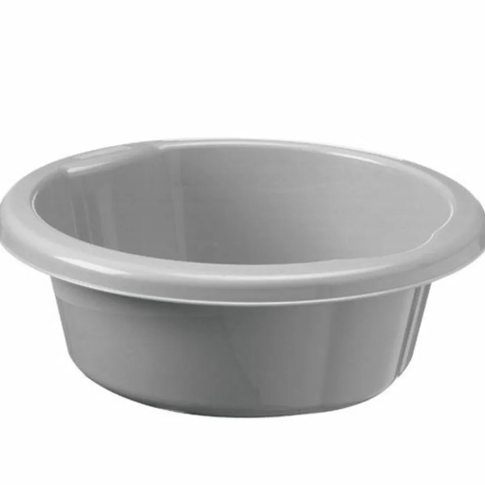 Sunware Water-line emmer + afwasteil 5 + 12 liter zilver