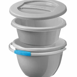 Sunware Water-line emmer met afwasteil 9 + 14 liter zilver