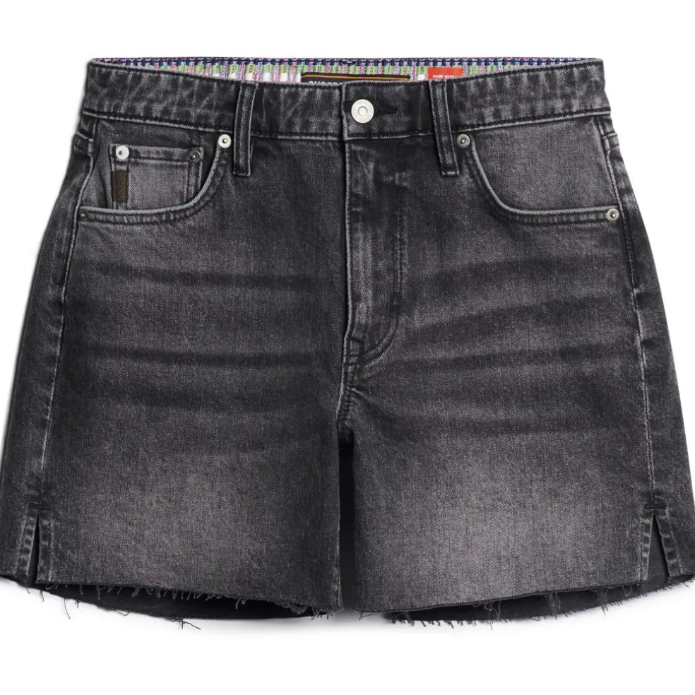 Superdry Cut Off short dames black stone