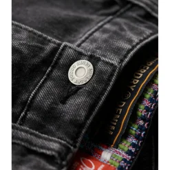 Superdry Cut Off short dames black stone