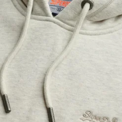 Superdry Essential hoodie heren straw grey