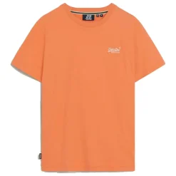 Superdry Essential Logo shirt heren sunburst coral
