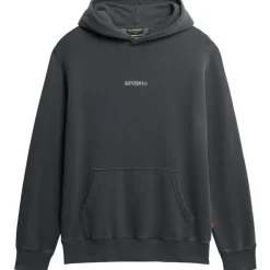 Superdry hoodie heren washed black