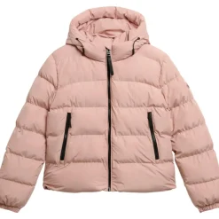 Superdry Puffer winterjas dames vintage blush