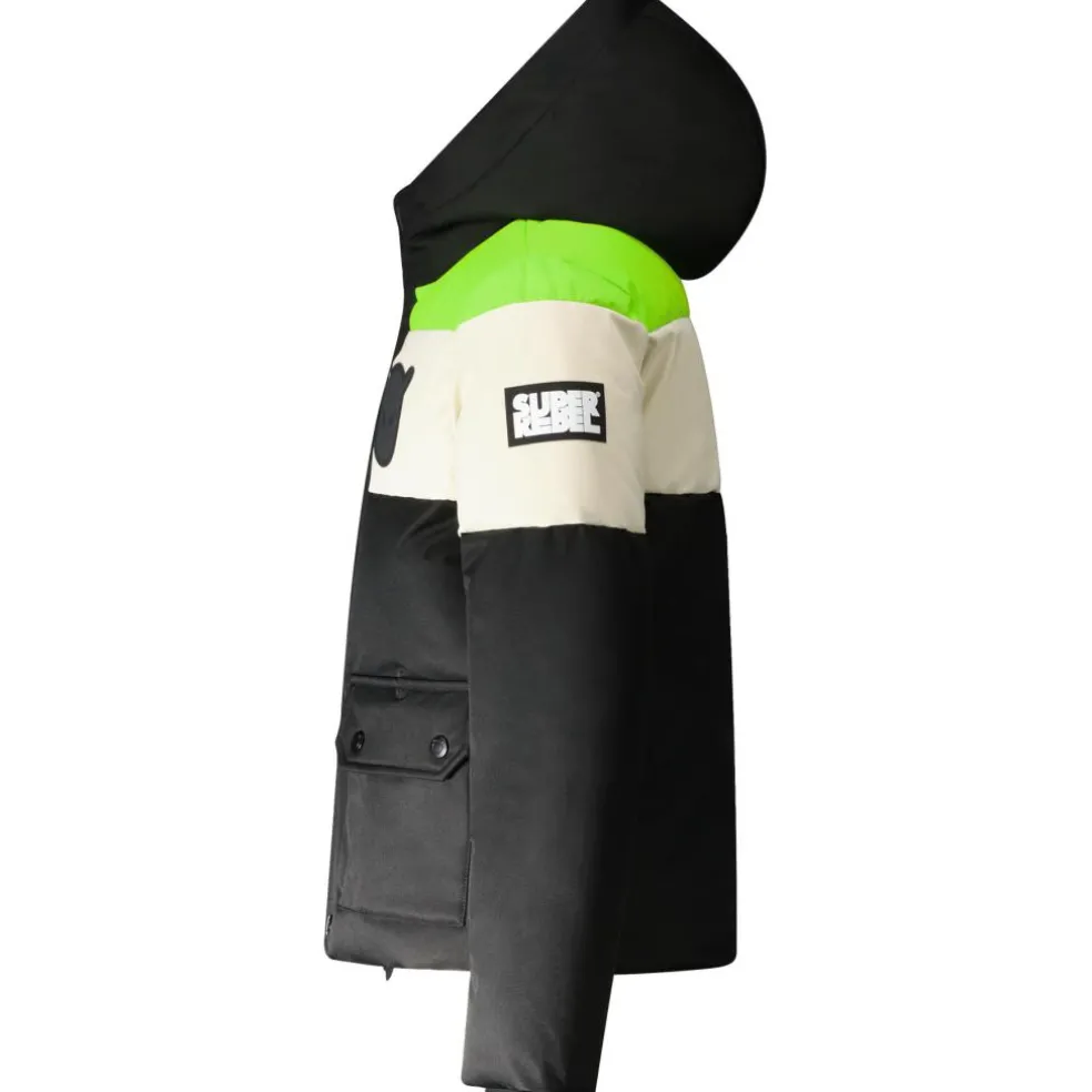 SuperRebel BOBB winterjas junior black