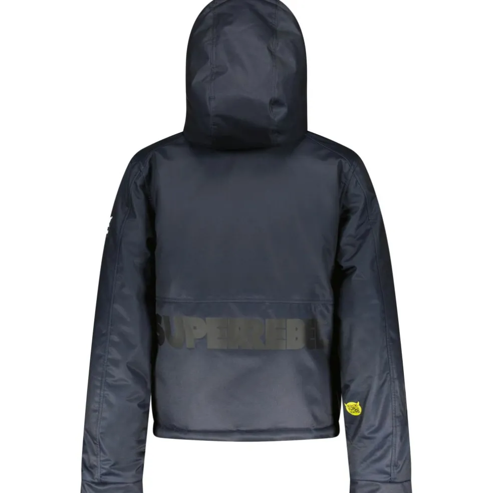 SuperRebel SPACE winterjas junior navy
