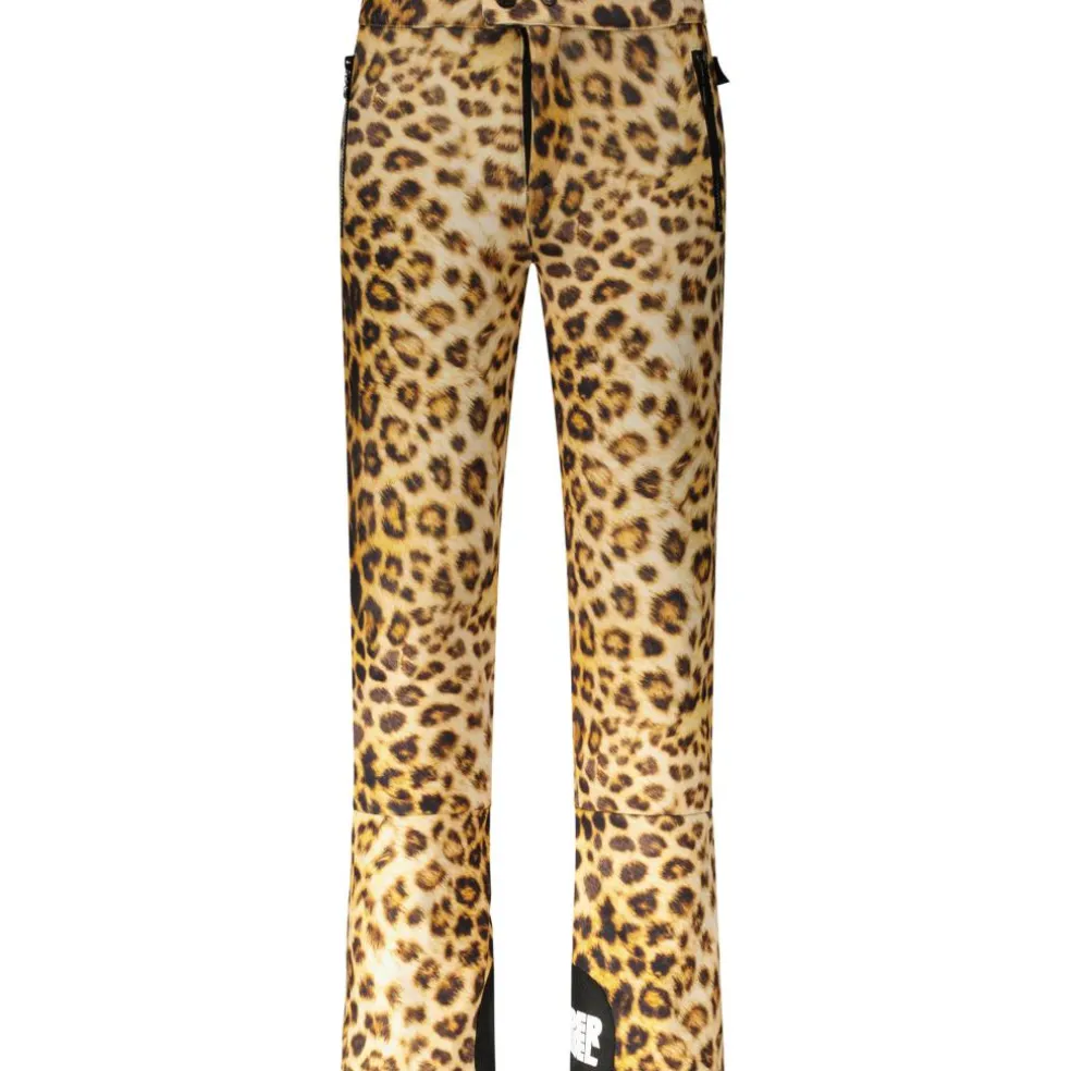 SuperRebel SPEAK skibroek junior brown leopard