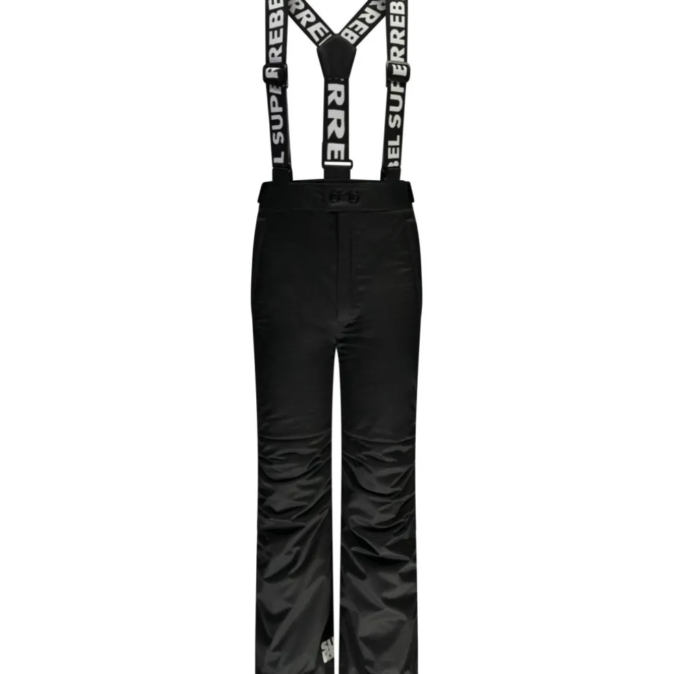 SuperRebel SPEED skibroek junior black
