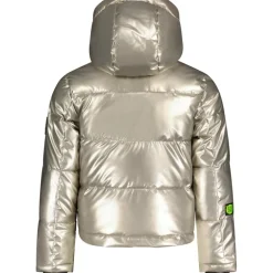 SuperRebel SPICY winterjas junior silver foil