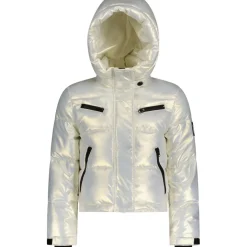 SuperRebel SPICY winterjas junior winter white