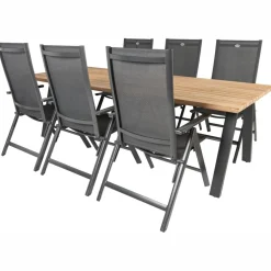 TASTE by 4 Seasons  Ambassador 240 x 100 cm Aruba 6 tuinset anthracite