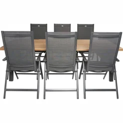 TASTE by 4 Seasons  Ambassador 240 x 100 cm Aruba 6 tuinset anthracite