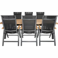 TASTE by 4 Seasons  Ambassador 240 x 100 cm Alice 6 tuinset teak