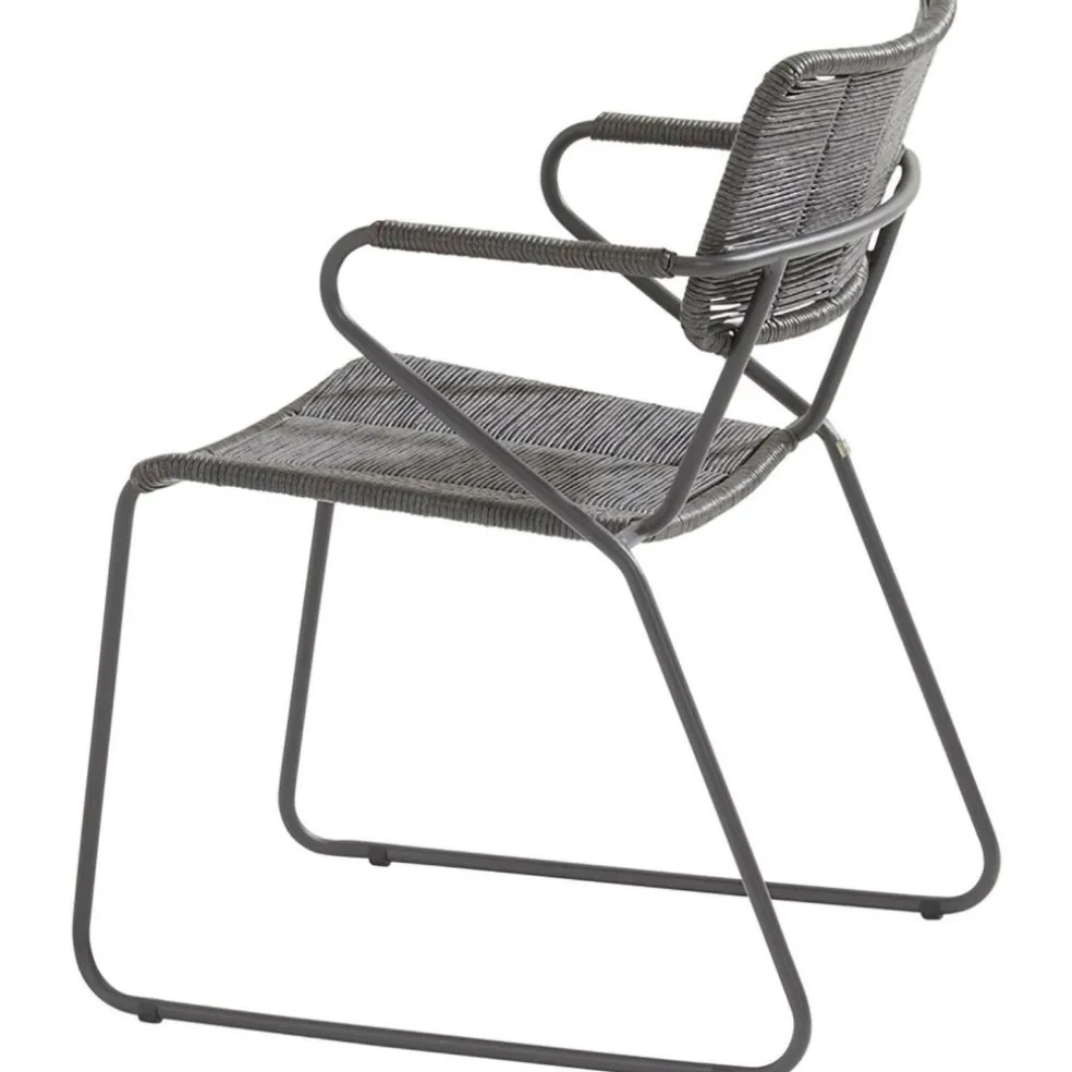 TASTE by 4 Seasons Swing stapelbare tuinstoel anthracite