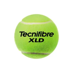 Tecnifibre XLD tennisballen 4-pack geel