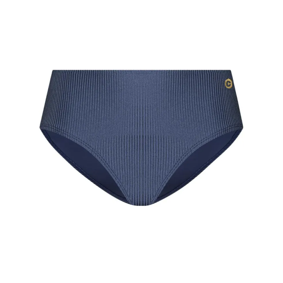 Ten Cate Beach Midi bikini broekje dames shiny indigo