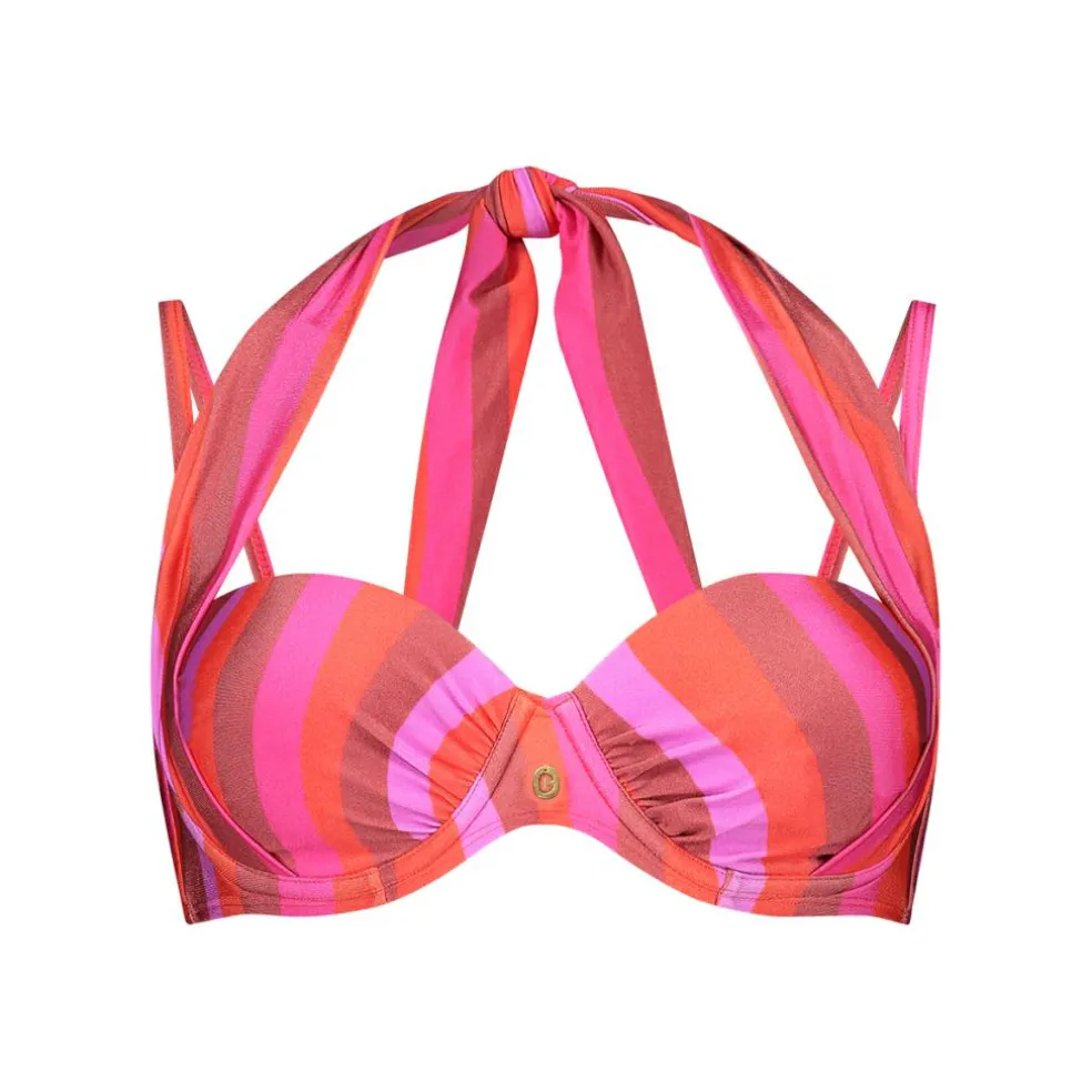 Ten Cate Beach Multiway bikini top dames shiny wave