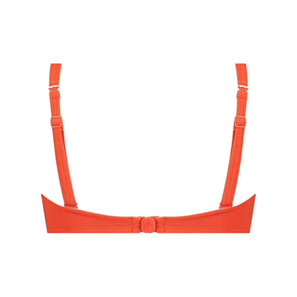 Ten Cate Beach Twisted bikini top dames summer red