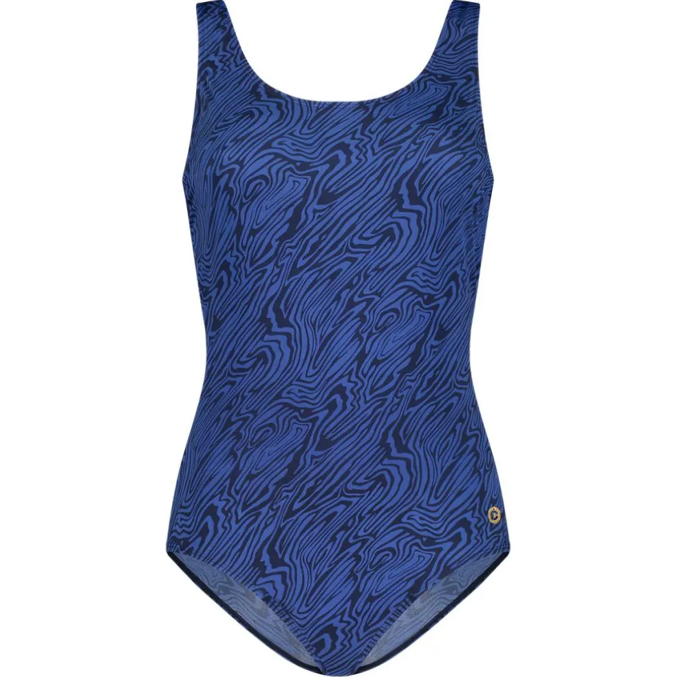 Ten Cate Swim Lining Cup badpak dames topo lines