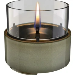 Tenderflame Café 14 Reactive Glass tafelvuur green