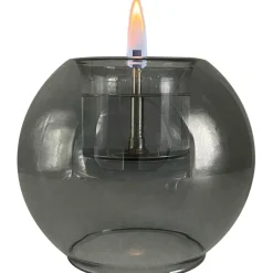 Tenderflame Globus 15 tafelvuur graphite