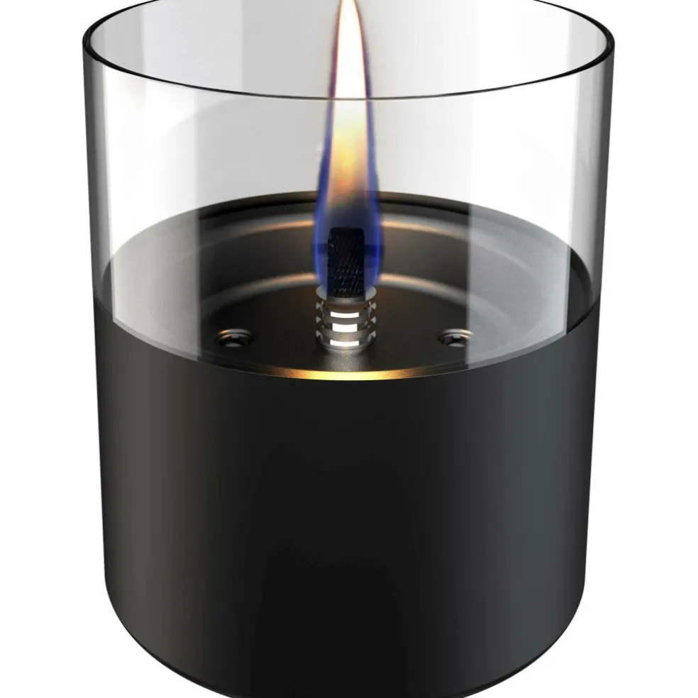 Tenderflame Lilly 10 glass tafelvuur black