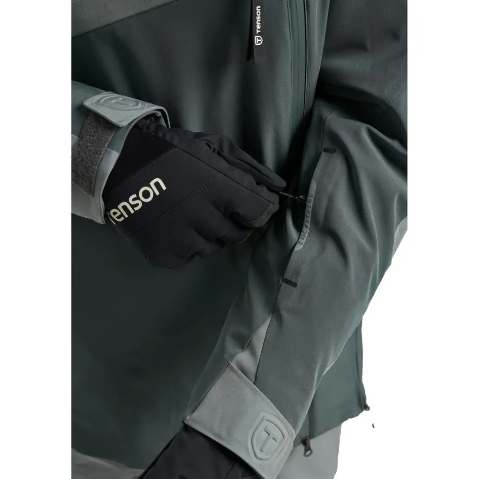 Tenson Aerismo JackoRak winterjas heren coal green shell