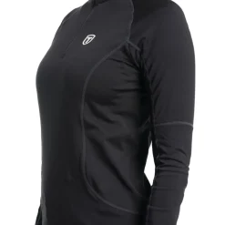 Tenson TXlite Half Zip skipully dames black
