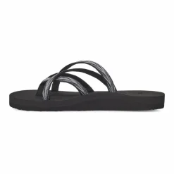 Teva Olowahu slippers dames palms zwart wit
