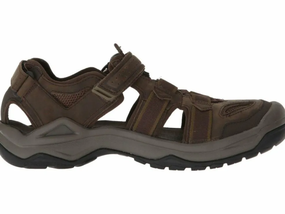 Teva Omnium 2 Leather sandalen heren turkish coffee