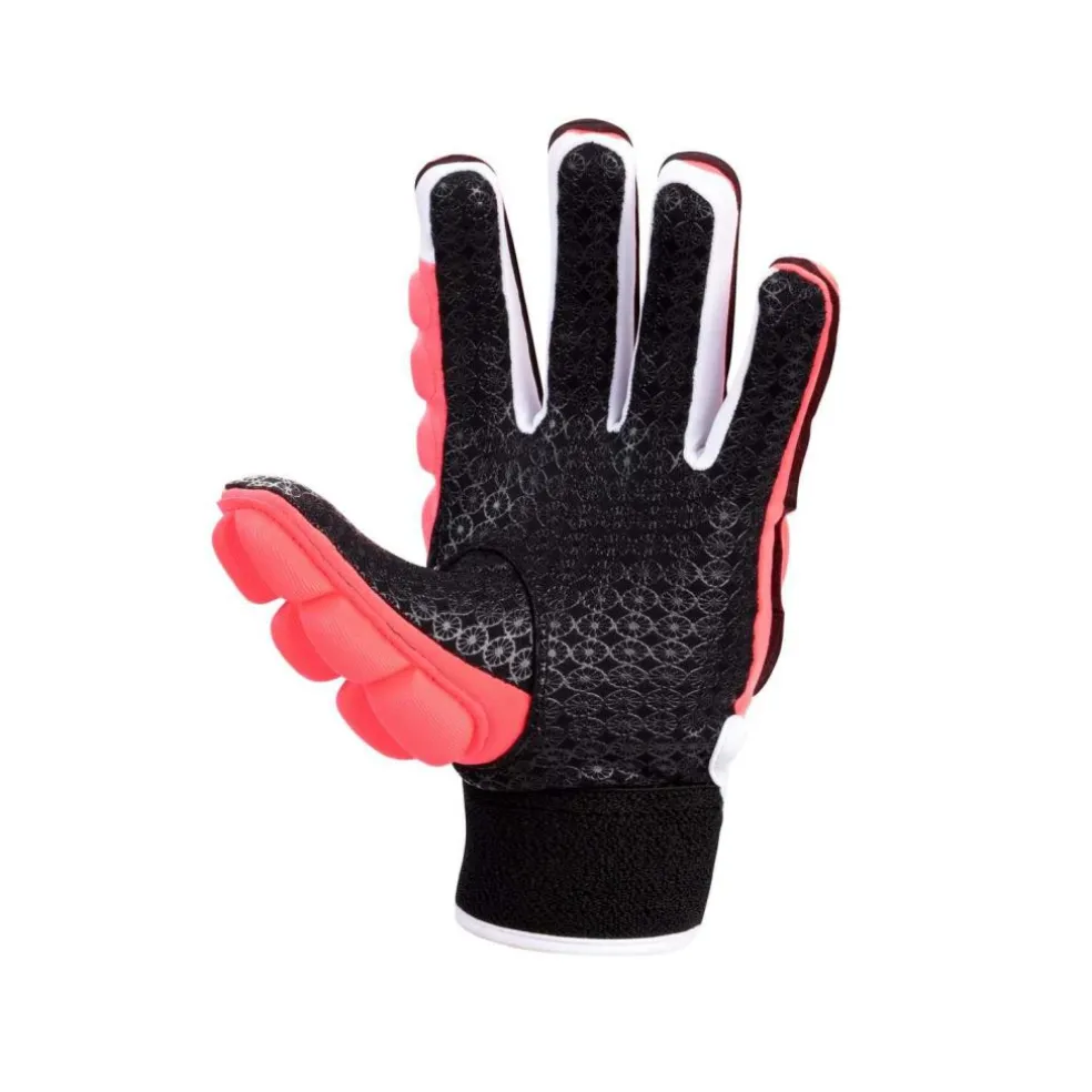 The Indian Maharadja Full Foam hockeyhandschoen links pink