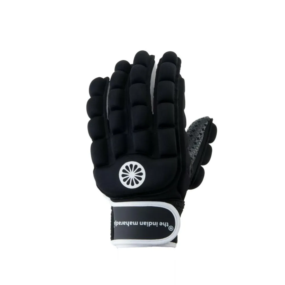 The Indian Maharadja Glove foam full left hockeyhandschoen black