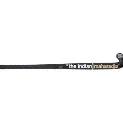 The Indian Maharadja Gold 80 Goalie Bow hockeystick black gold