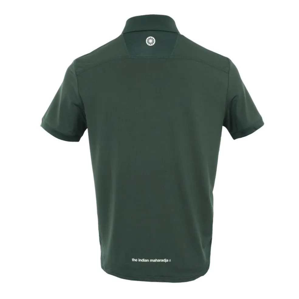 The Indian Maharadja Jaipur Performance Polo hockeyshirt junior green