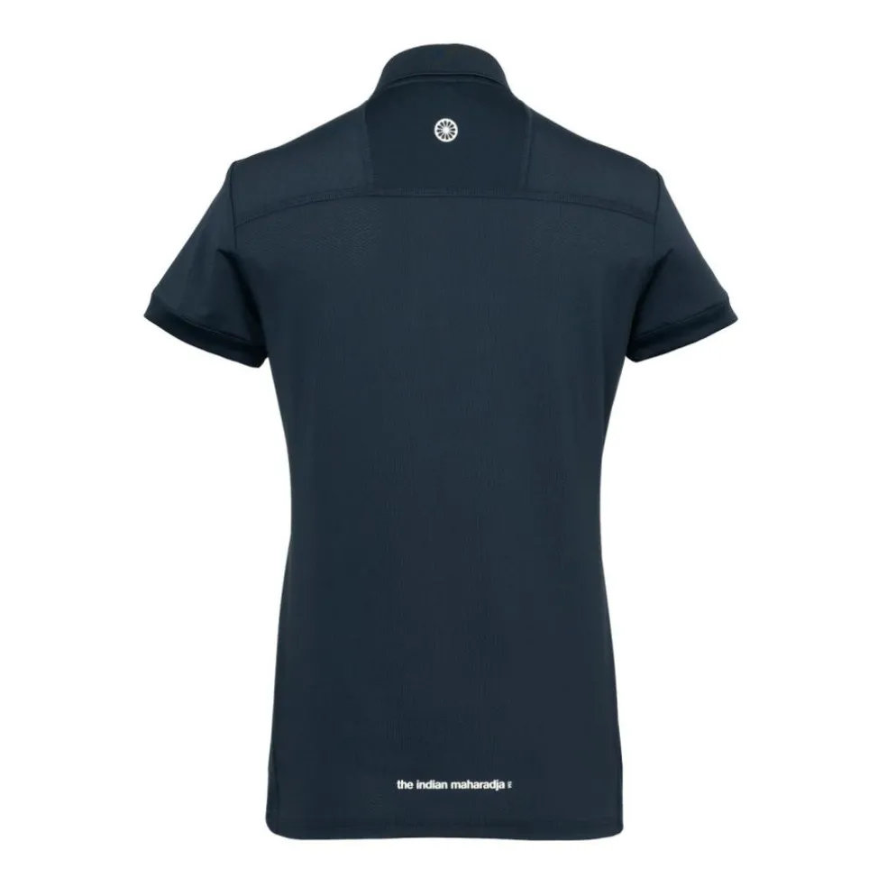The Indian Maharadja Jaipur Performance Girls Polo hockeyshirt junior navy