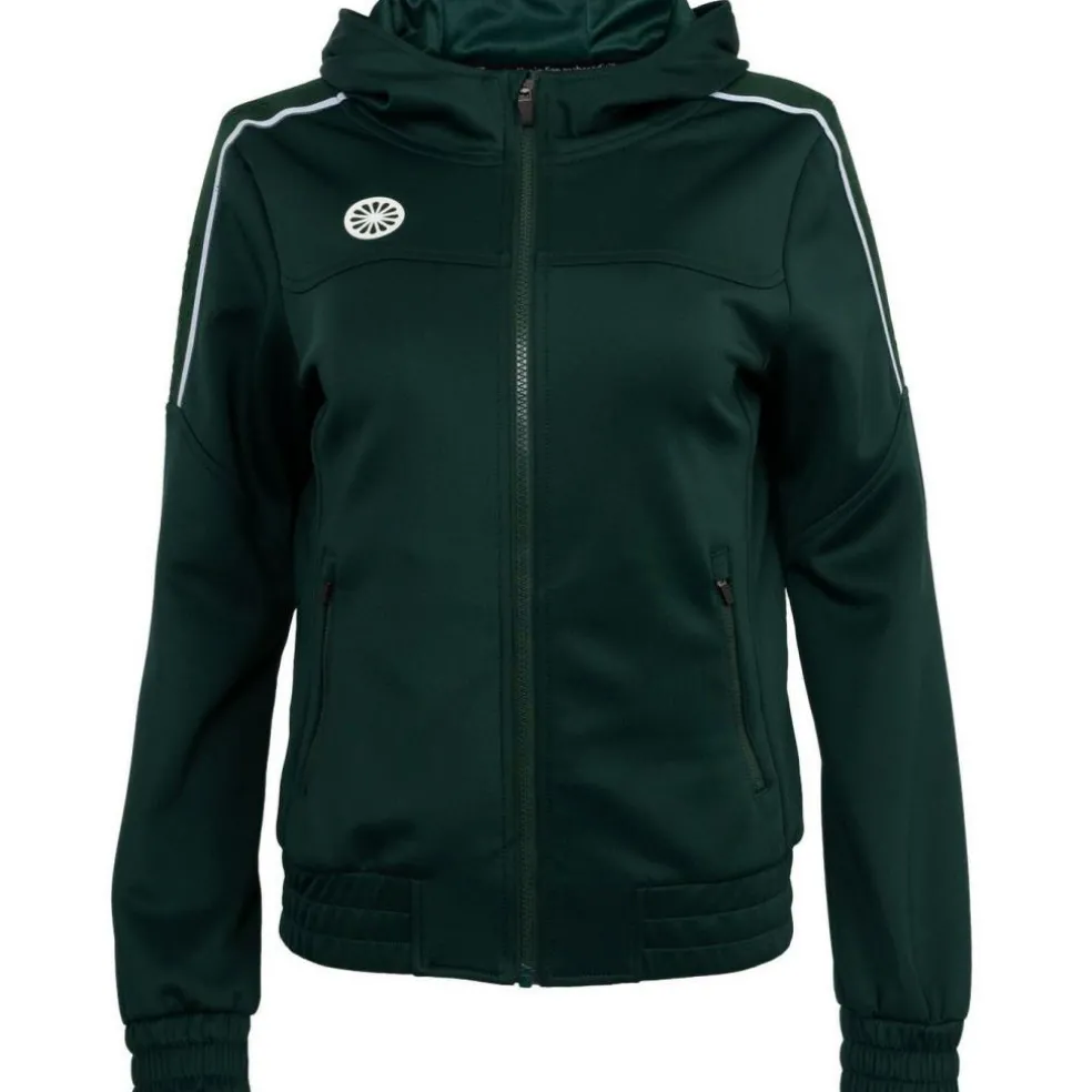 The Indian Maharadja Jaipur Performance Hooded trainingsjack dames green