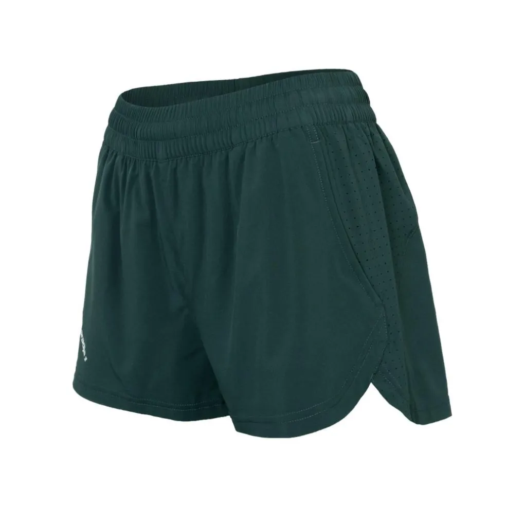 The Indian Maharadja Jaipur Performance 2-in-1 hockeyshort junior green