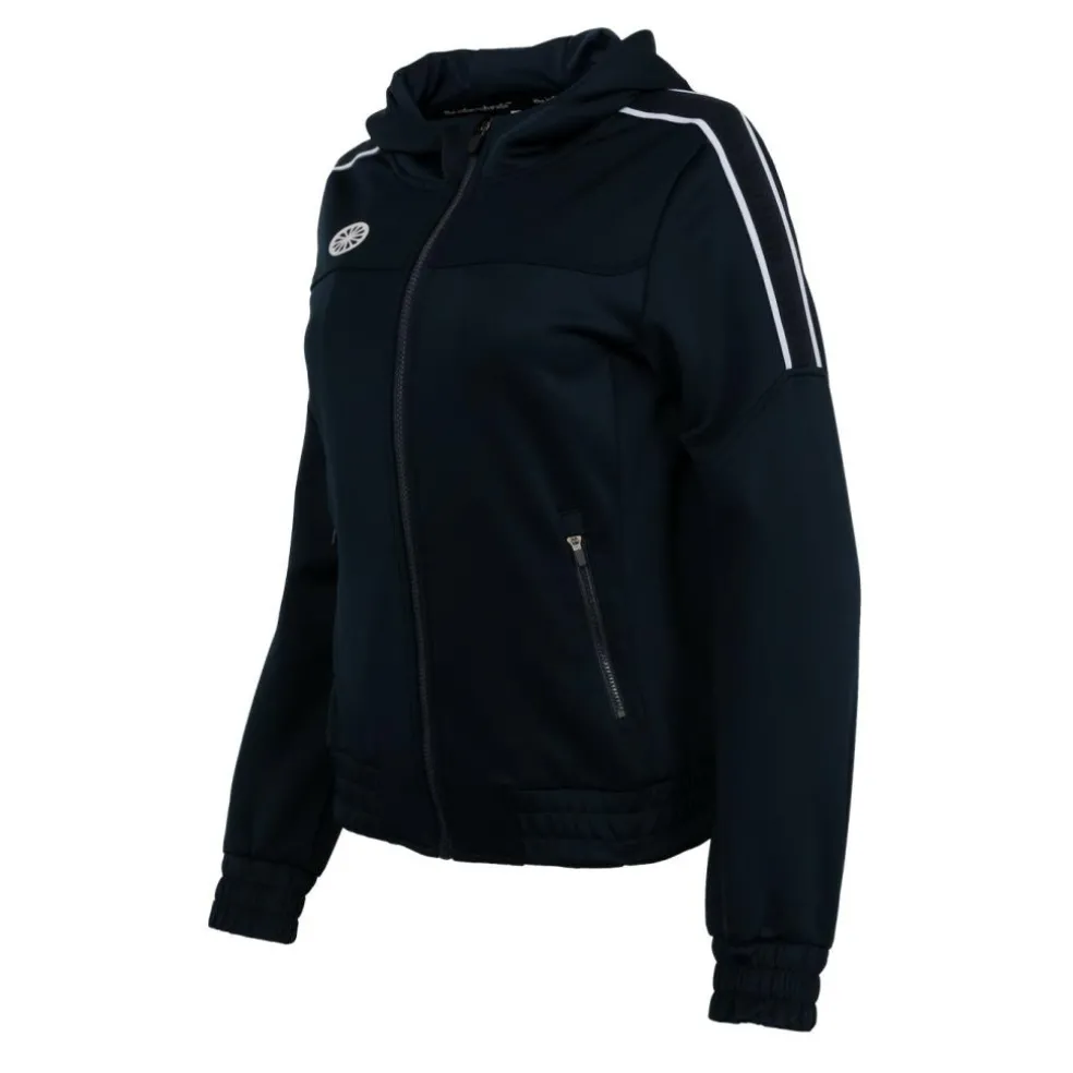 The Indian Maharadja Jaipur Performance Hooded trainingsjack junior navy