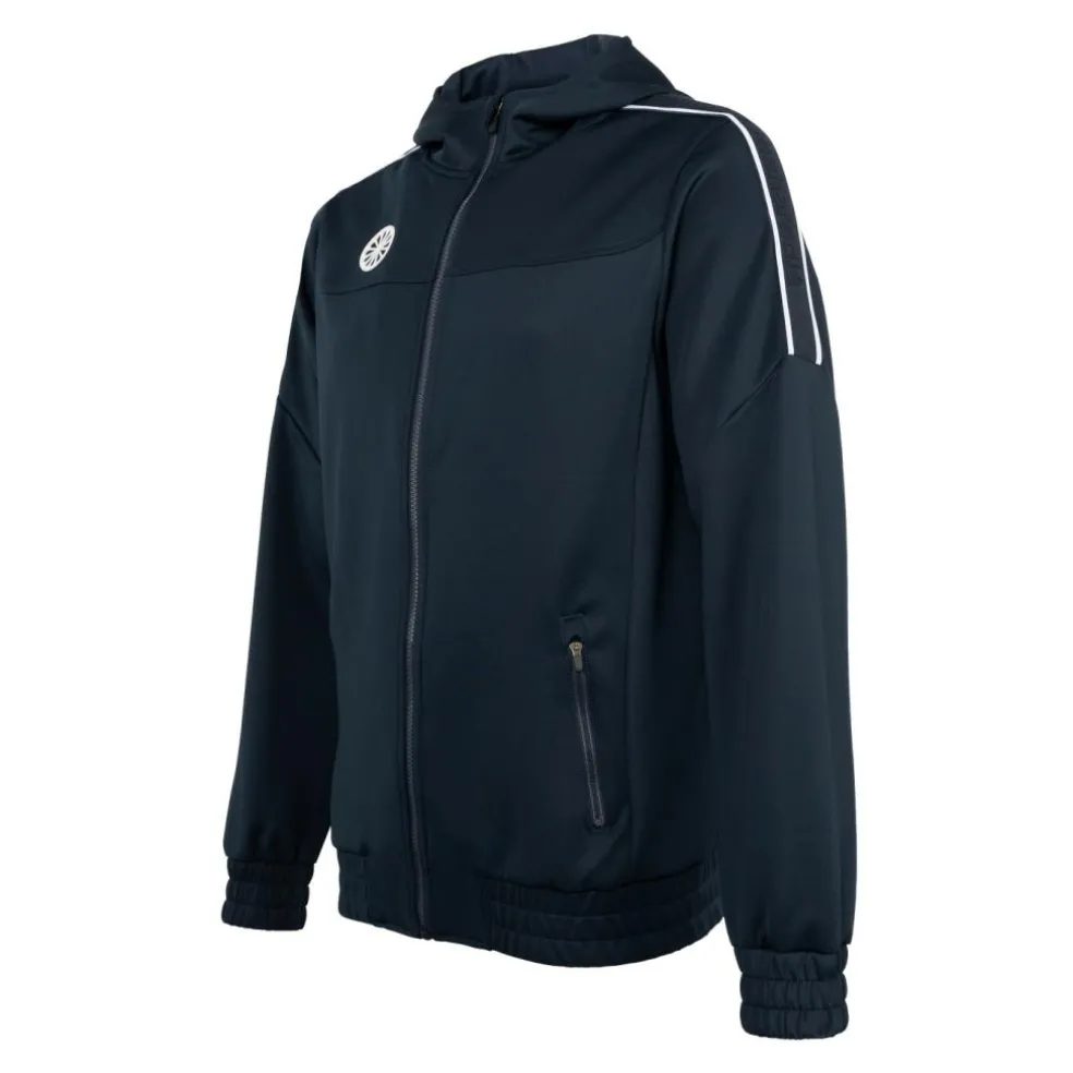 The Indian Maharadja Jaipur Performance Hooded trainingsjack heren navy