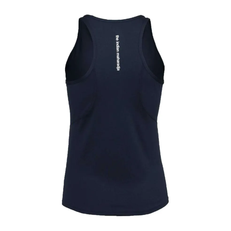 The Indian Maharadja Performance tennis tanktop dames navy