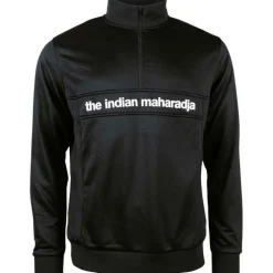 The Indian Maharadja Poly Terry Half Zip hockeytrui junior black